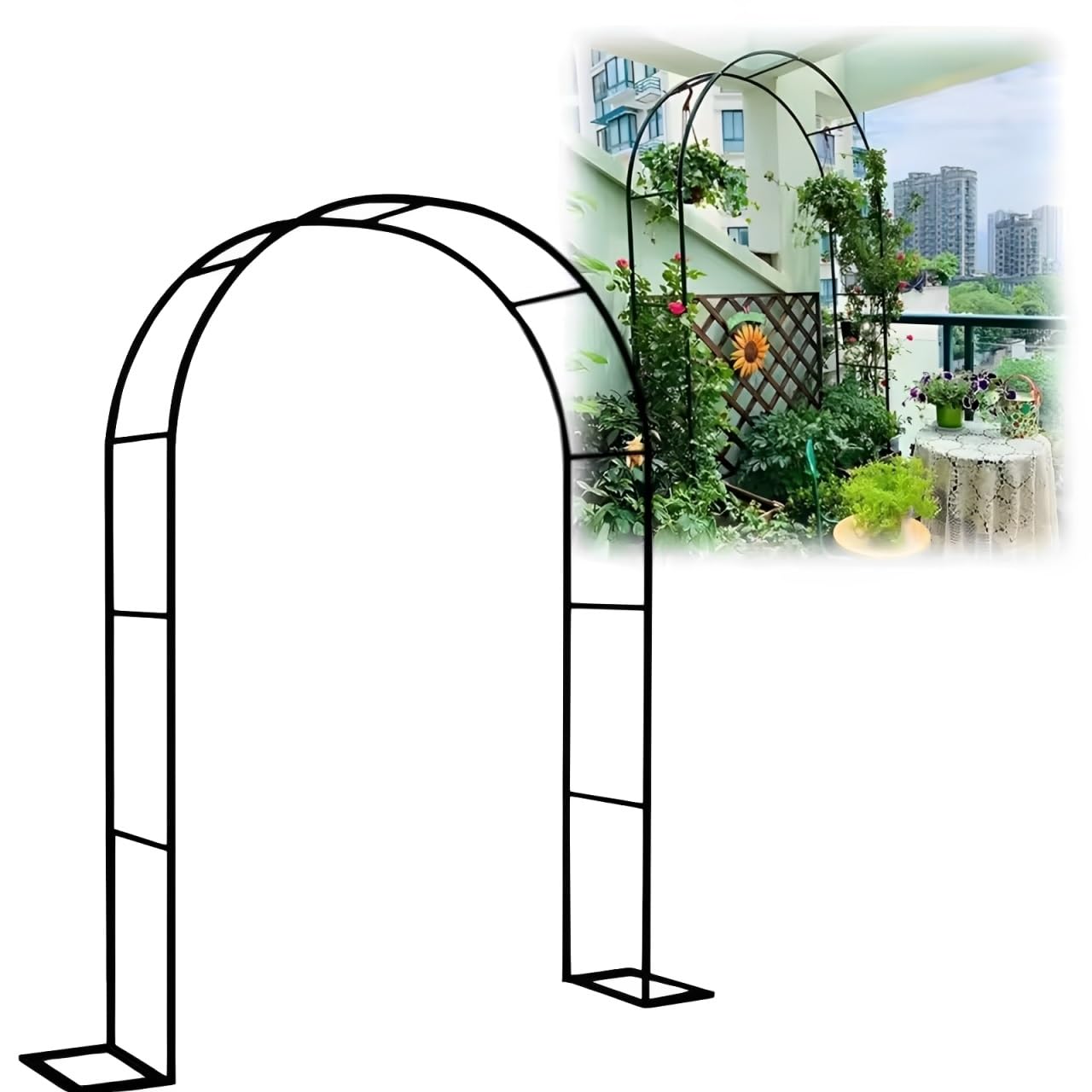 Treillis pour plantes d'extérieur idéal pour embellir un mariage