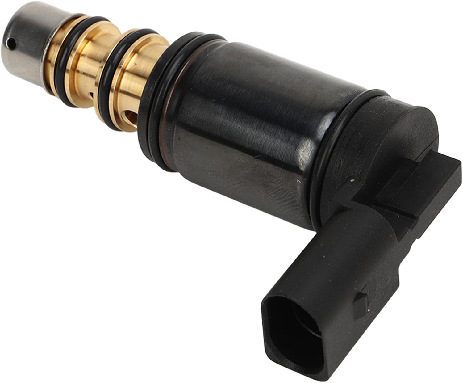 VINGVO AC Compressor Electronic Control Valve, Accuracy Control Valve Replacement for 2.0L Engine, Metal for 6SEU14C Compressor
