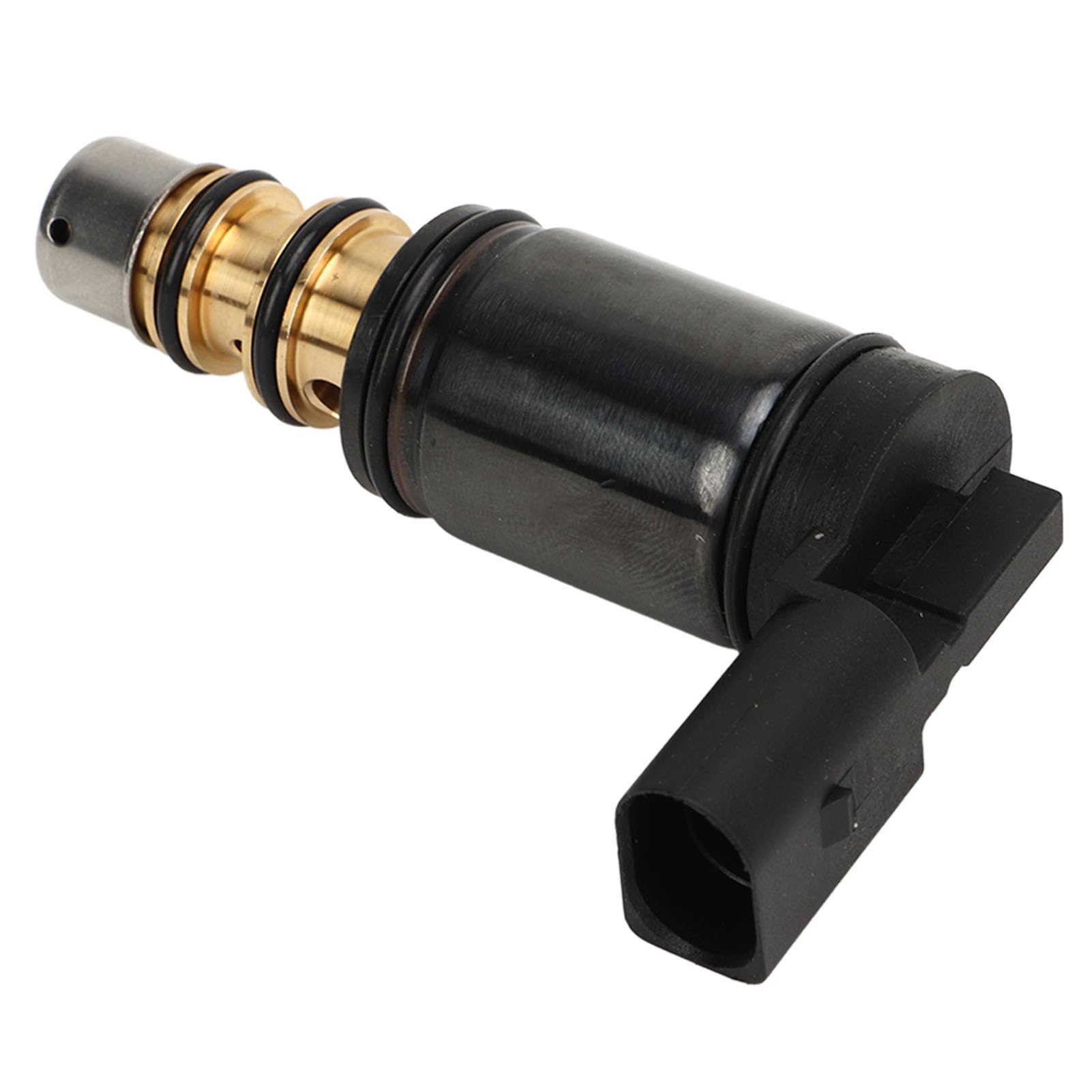 Válvula de Control Electrónica del Compresor de CA, Válvula de Ahorro de Energía de Control de Precisión de Repuesto para Motor de 2,0 L, de de Metal para Compresor 6SEU14C