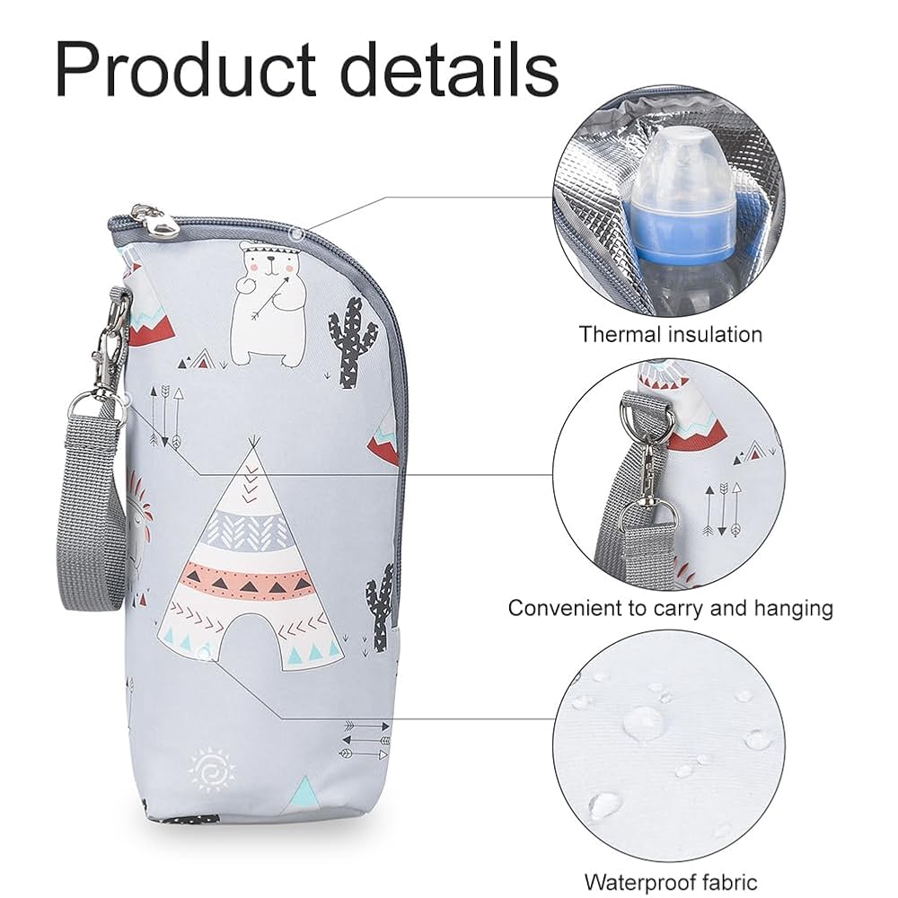 Borsa Termica Per Biberon Portatile - Isolante Per Latte, Ideale Per Passeggino E Viaggi - Foto 13