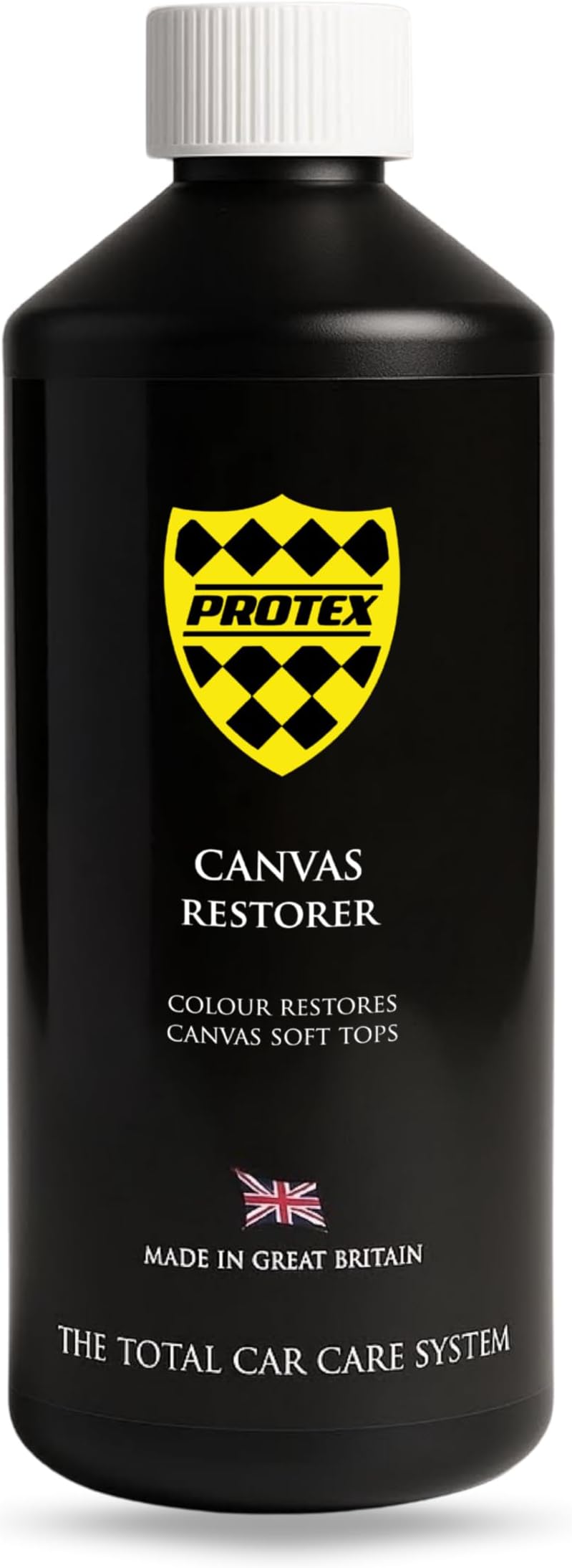 PROTEX World Convertible Soft Top Canvas Restorer Black 1ltr. - Colour Restores Like New