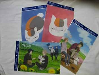 非売品】 夏目友人帳 イオン限定 オリジナル ミニクリアファイル