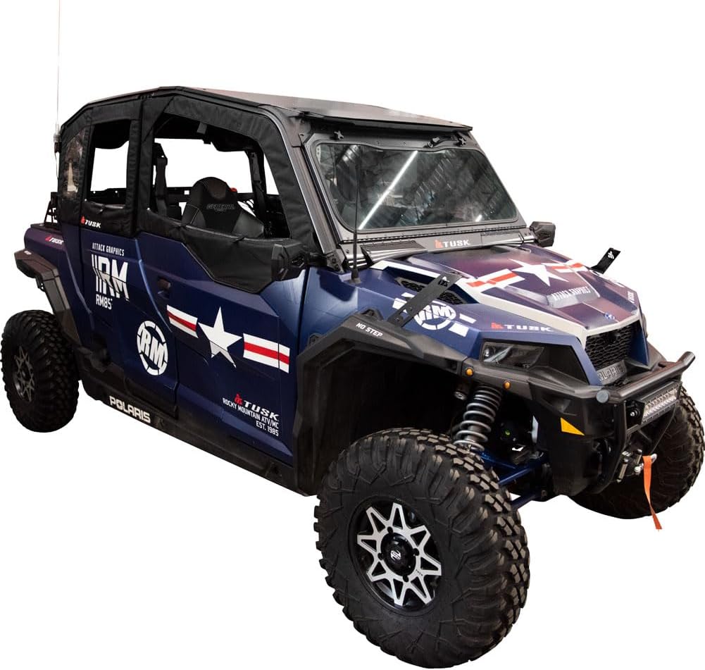 Tusk Soft Upper Doors For Polaris GENERAL XP 4 1000 Ultimate 2023-2025
