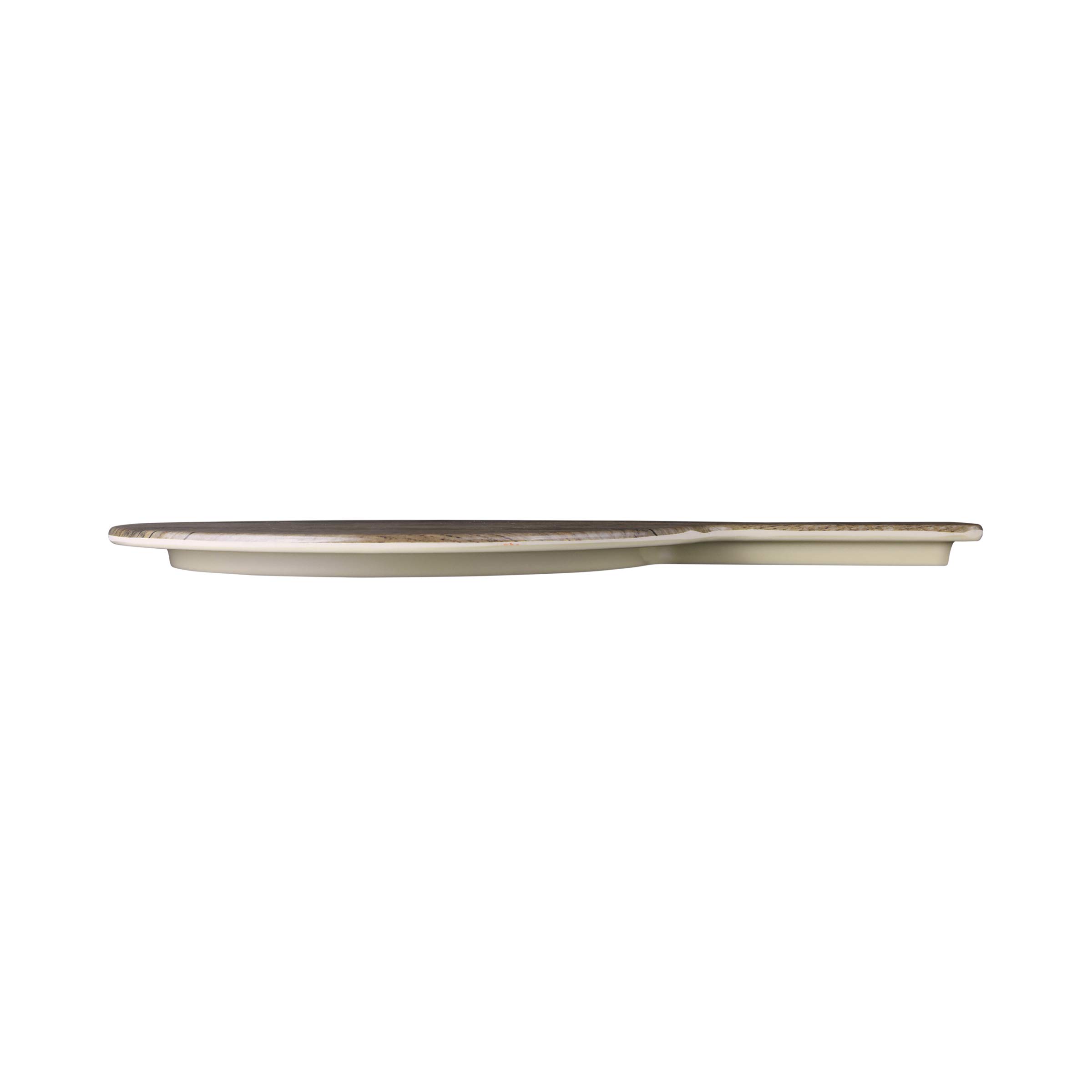 Elite Global Solutions G.E.T. Enterprises M9RW-DW 9" Tablero Alrededor (Bamboo)