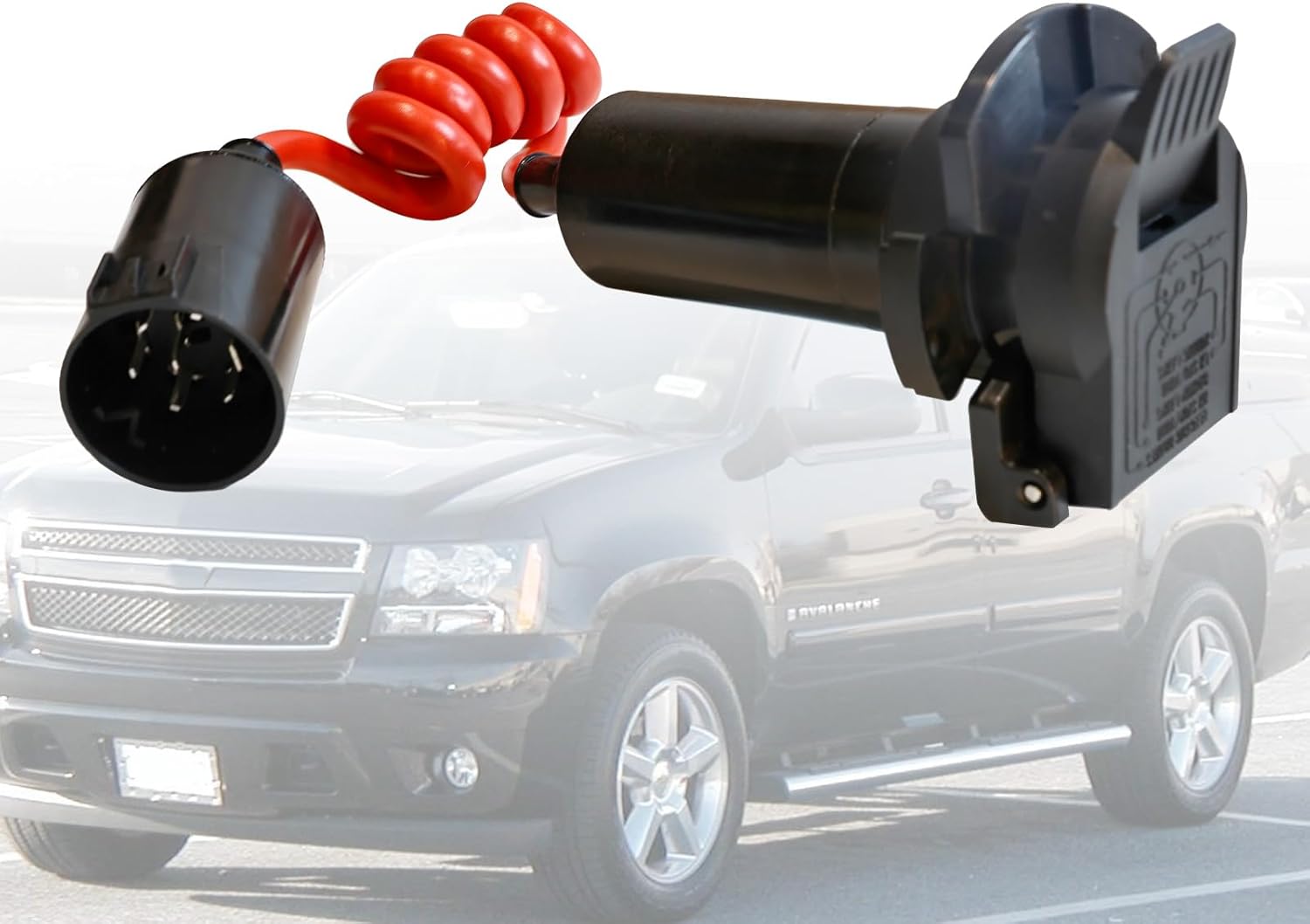 MITZONE 7 Pin Bluetooth Trailer Brake Controller with Bluetooth-Enabled Smartphone Connection Compatible with 2004-2007 Buick Rainier 2008-2017 Buick Enclave 2002-2017 Cadillac Escalade 924-307