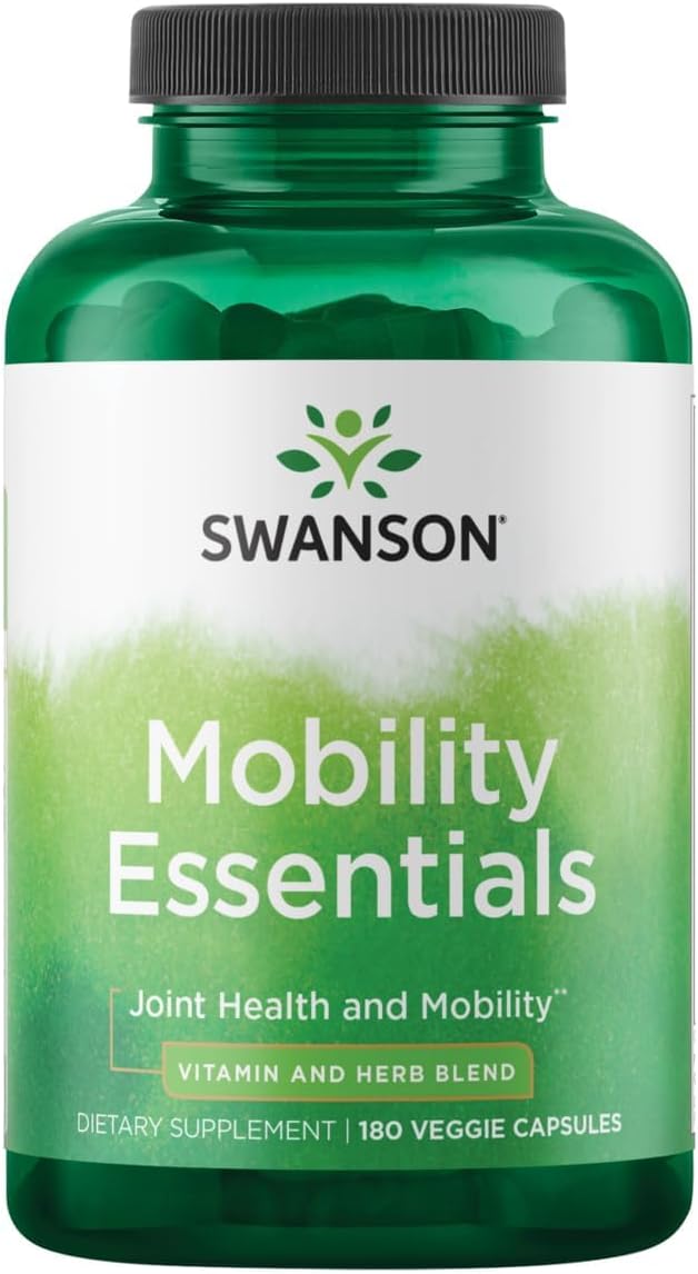 Swanson Mobility Essentials Joint Support, 180 Veg Capsules