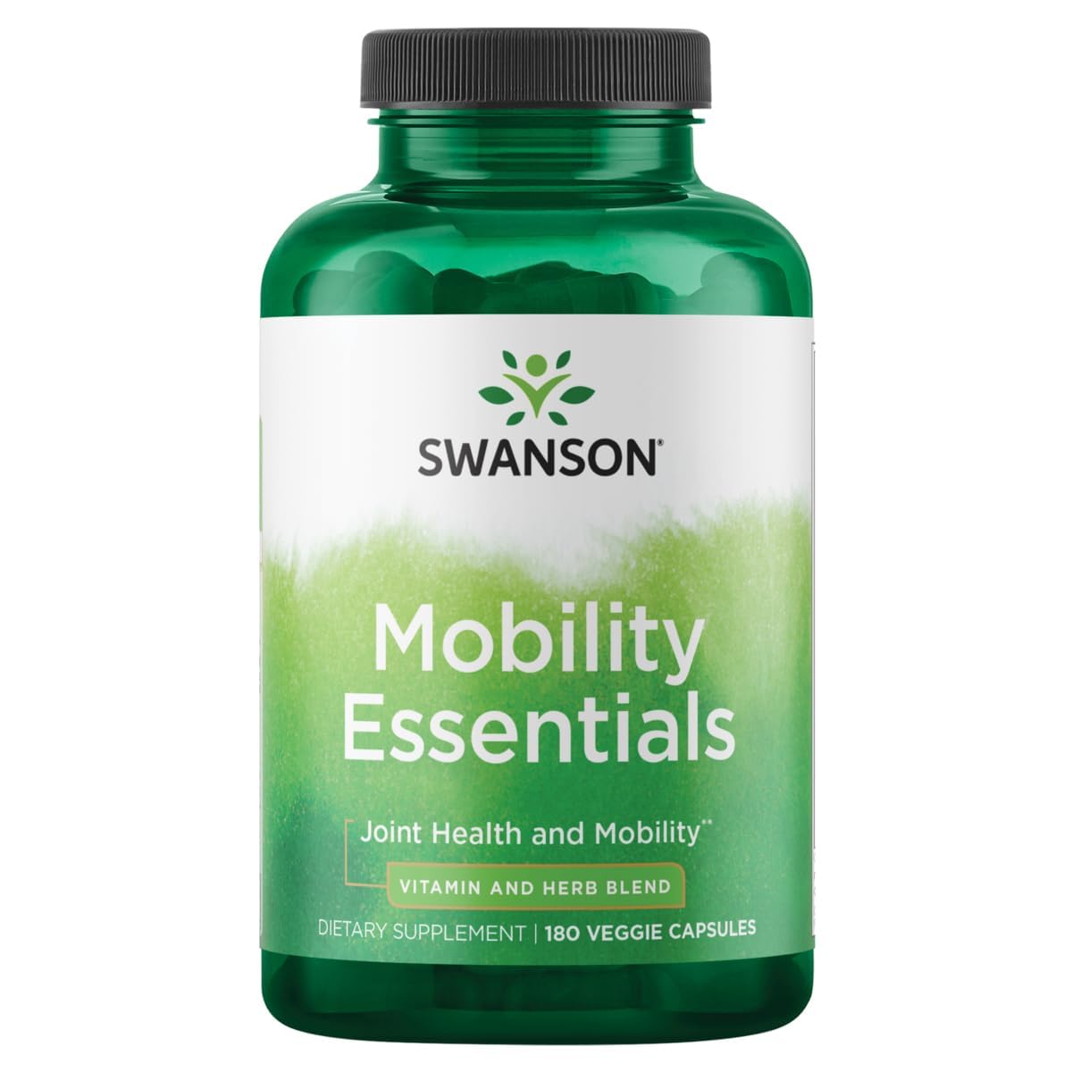 Swanson Mobility Essentials Joint Support, 180 Veg Capsules 180 Count (Pack of 1)
