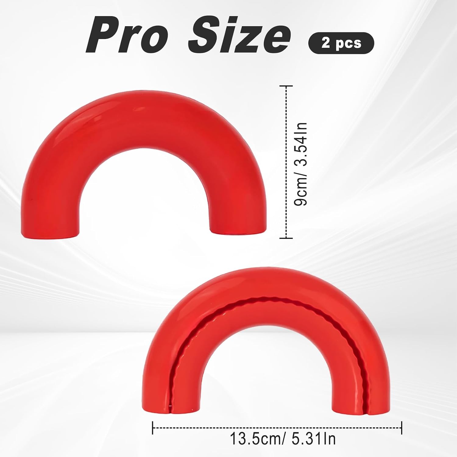 2PCS Tow Hook Covers, Compatible with F150 2004-2026, Outer Banks/Bronco Base/Big Bend 2021-2026, Tundra 2017-2021, Truck Accessories (Red)