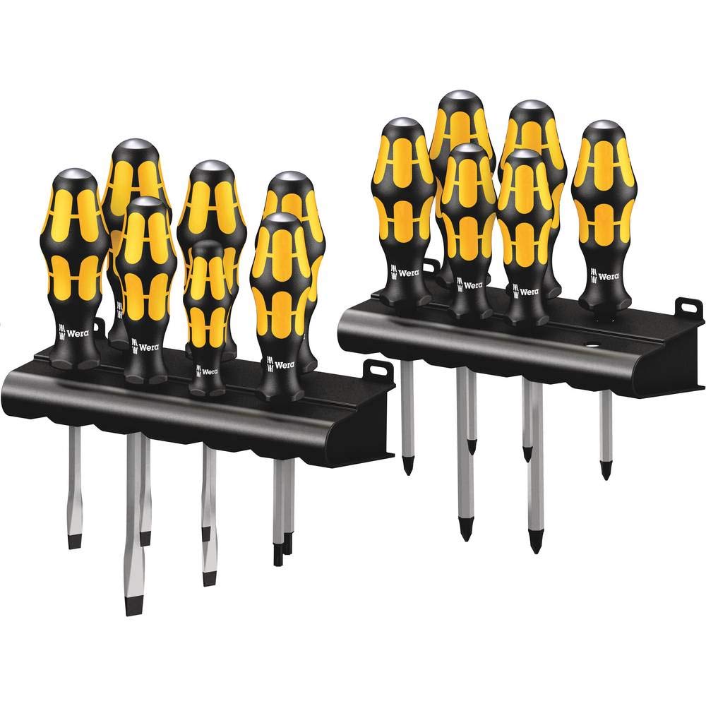 Wera 05133285001 - Big Pack 900 Jeu de Tournevis Kraftform , Argent - 13 pièces
