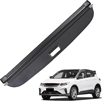 carkus Trunk Luggage Security Shield Shade, Cargo Cover, Compatible with Geely Coolray/Proton X50 Car AccessoryCarbon Fiber