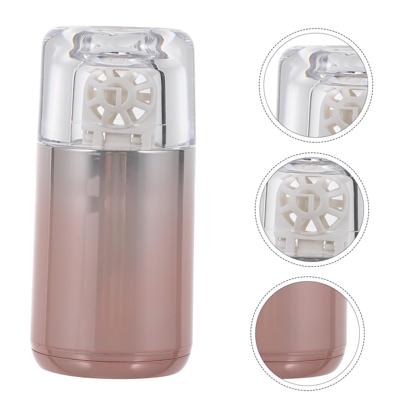 1 Juego Dispositivo de limpieza de gafas agotador limpiador kit de limpieza de gafas dispositivo de limpieza de lentes el plastico rosa