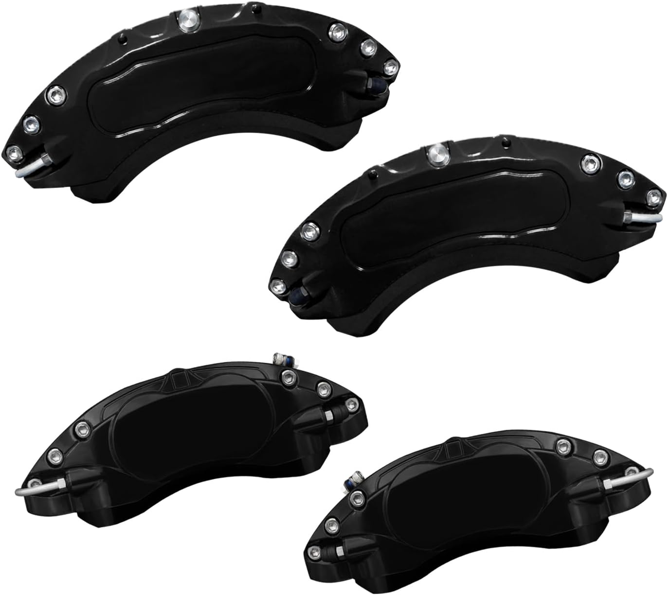 AOOA Aluminum Red Brake Caliper Covers Compatible with 2022-2026 Honda Civic Sedan & Hatchback (11th Gen) LX, Sport, EX, Touring & Sport Touring,Brake Caliper Covers Kit (set of 4)