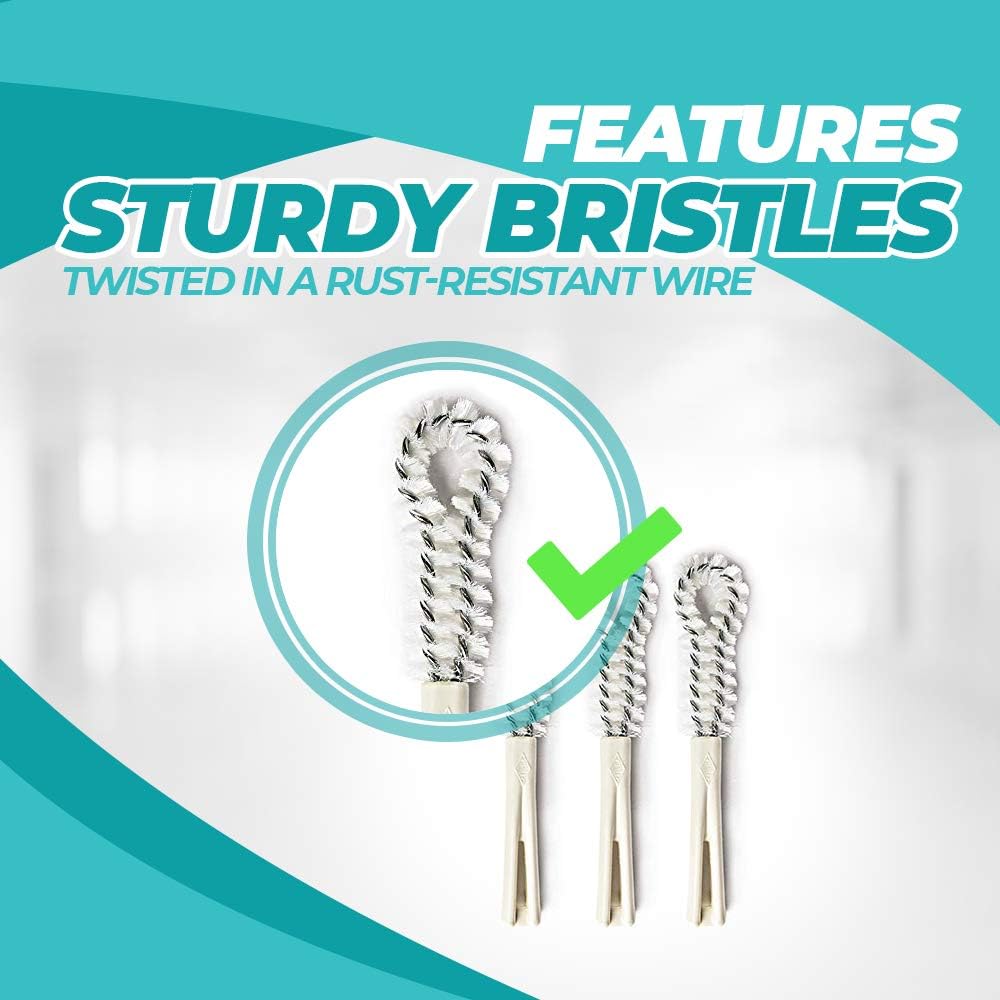 Fuller Brush Dental Plate Brush - High Quality Soft Hygienic Denture Cleaner - Small & Flexible Cleaning Tool for Dentures & Plates - Oral Hygiene for Men & Women (3-Count) : Beauty & Personal Care