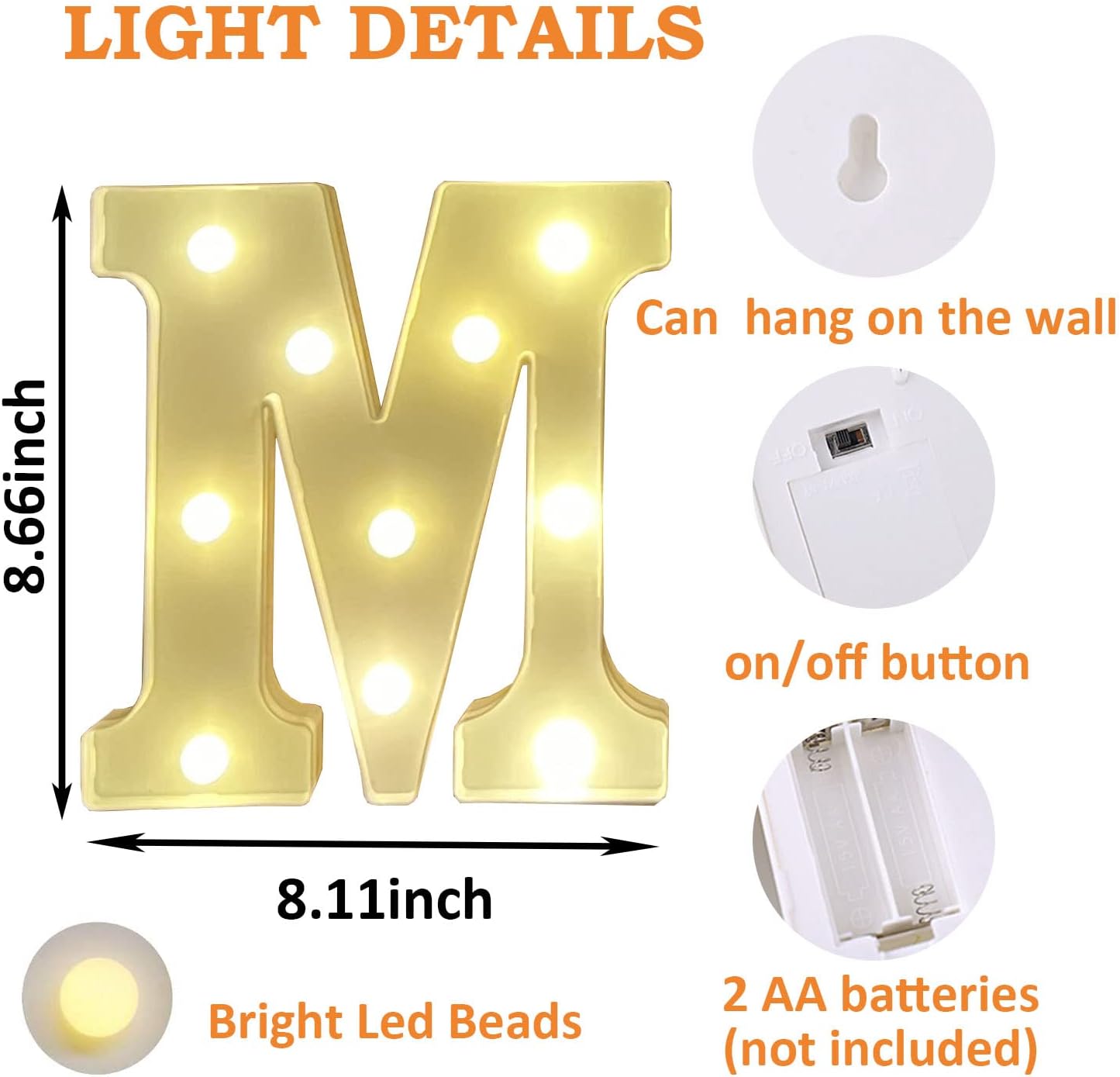 JUICYRAUL 7 LED Marquee Marry Me Lights - Light Up Letters for Romantic Proposal, Wedding & Engagement Signs