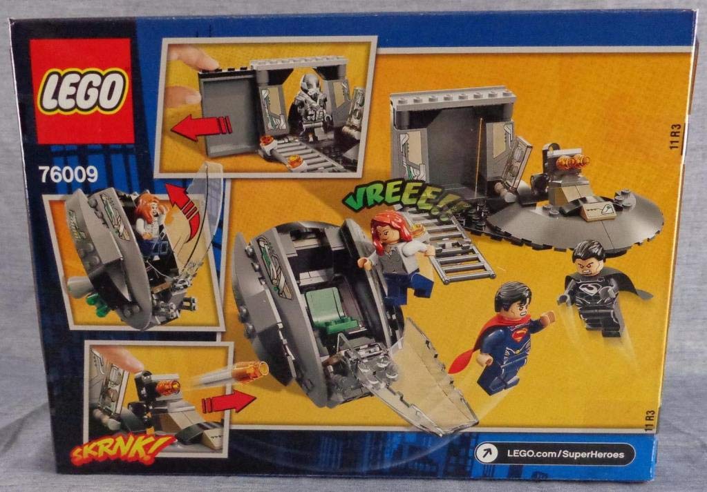 LEGO Super Heroes - Superman: Black Zero Escape, Pack de Figuras de acción 76009