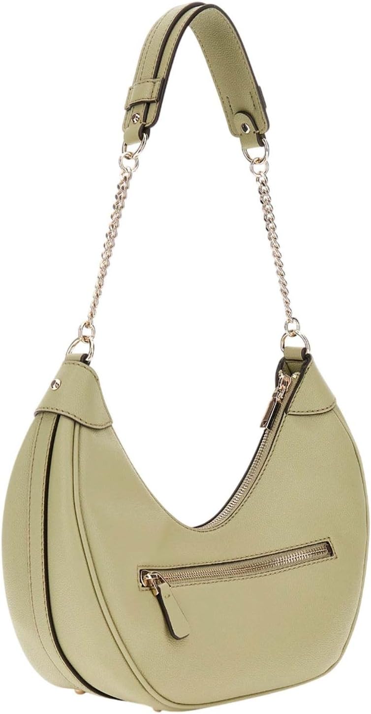 GUESS Jeans Verde Polyurethane Women Women's Handbag