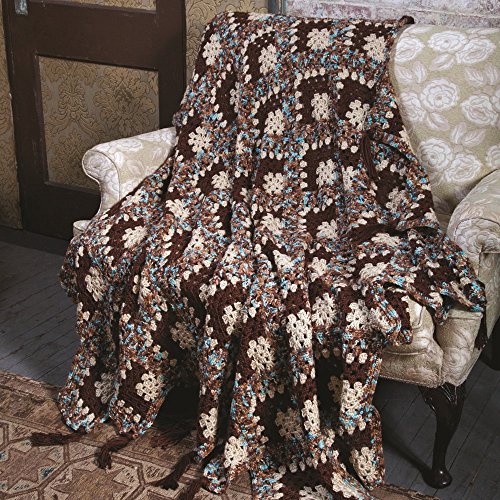 Image of Caron Simply Soft Solids Yarn, 6oz, Gauge 4 Medium, 100% acrylic - Brown - Machine Wash & Dry