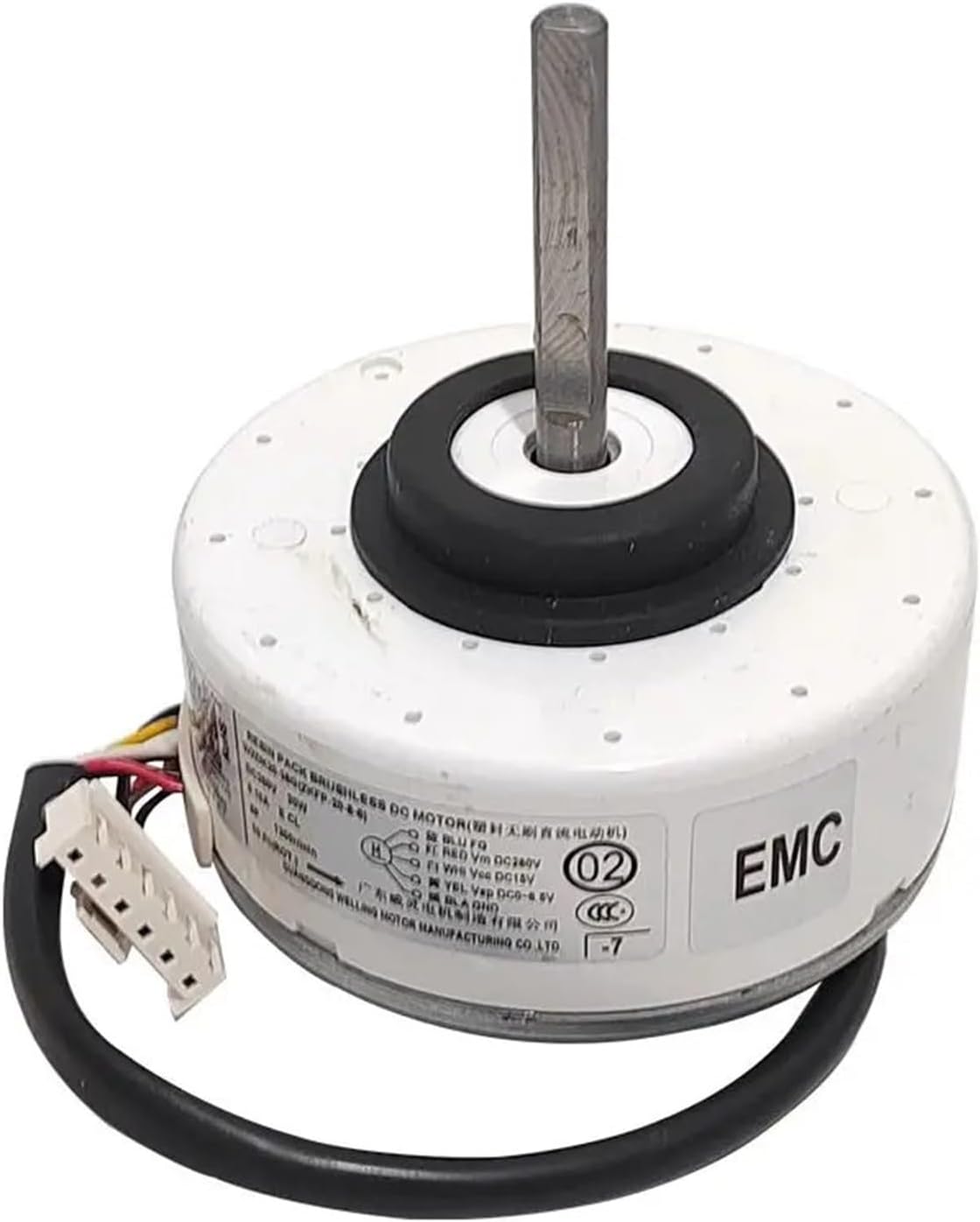Inverter Air Conditioning Motor DC280V 20W WZDK20-38G(ZKFP-20-8-6) Brushless Replacement Parts DC Fan Motor