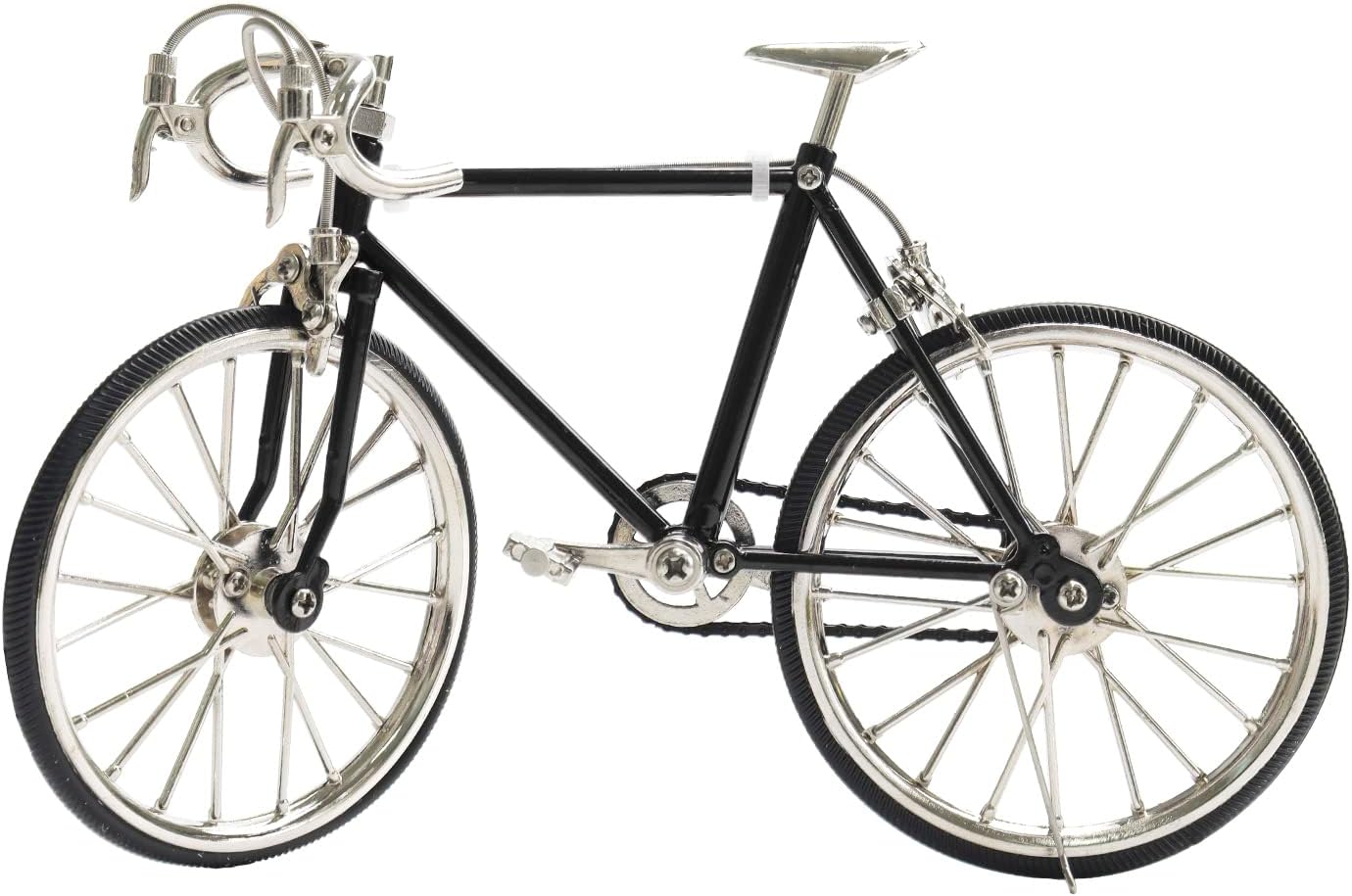 Mini Bike Model Miniature Racing Bicycle Figurine 110 Scale Small