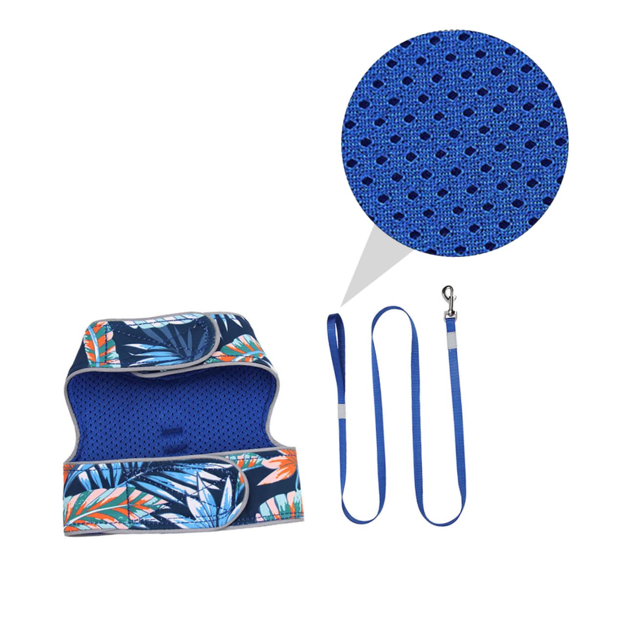 minkissy 3sets Pettorina Cat Vest Luminosa Con Guinzaglio Per Passeggiate Notturne Per Gatti Di Piccole
