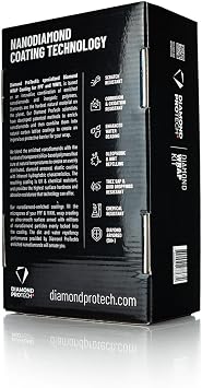 DIAMOND PRO TECH – Diamond Wrap PPF & Vinyl Kit – Diamond Body 30ml Plus Diamond Body Prep 100ml Kit; Super-Hydrophobic 18-Month Nanodiamond Protective Coating; Effortless Application