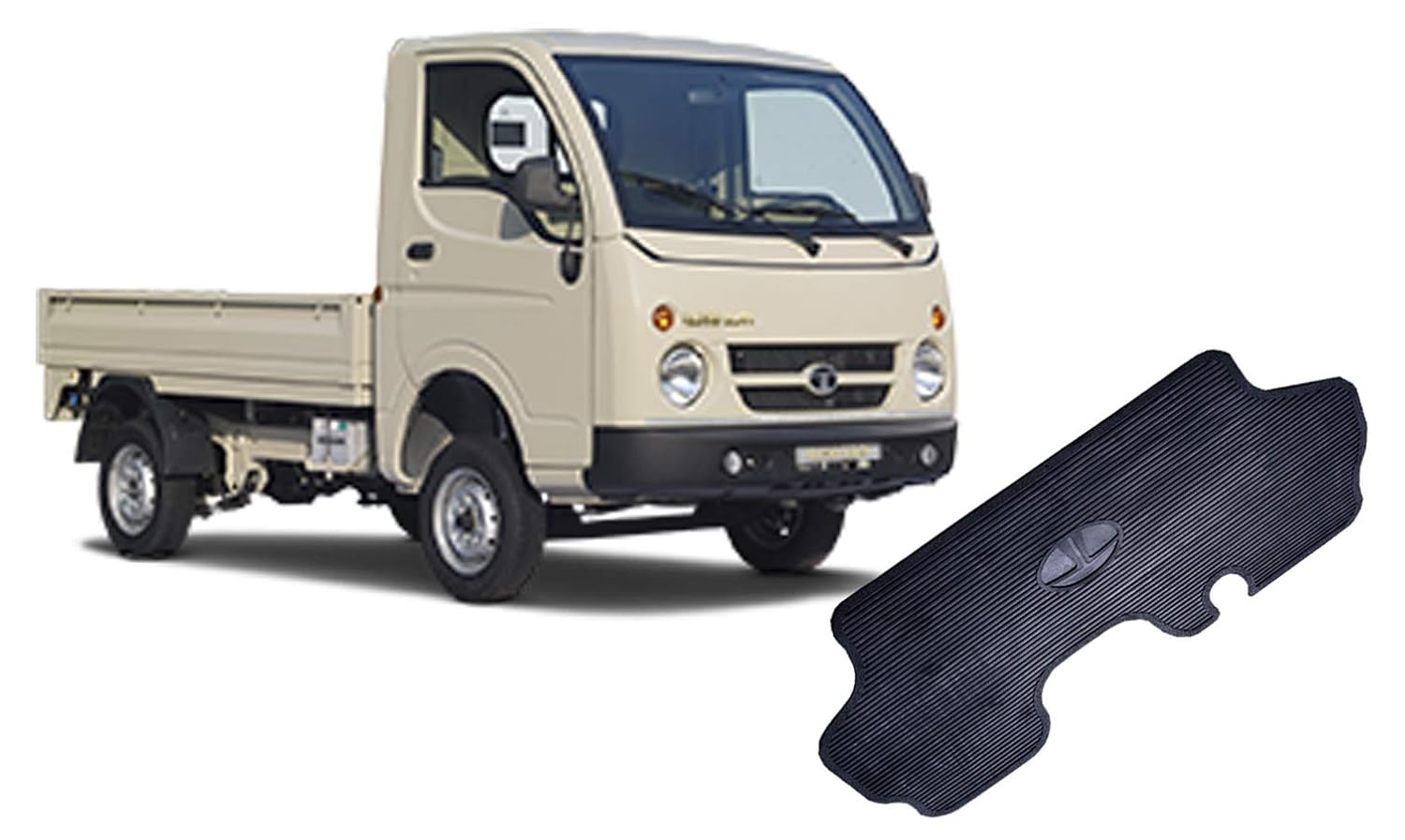 Tata Ace Rubber Floor Mat, Black Colour Amazon.in Car & Motorbike