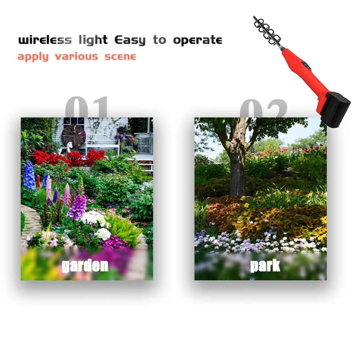 Diluant sans fil rechargeable pour fleurs et arbres fruitiers pour des opérations d'éclaircissement efficaces