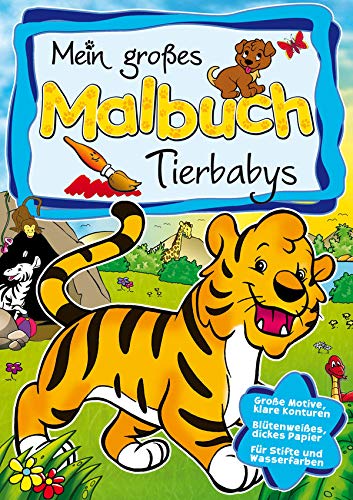 Iden Berlin Animals Colouring Book