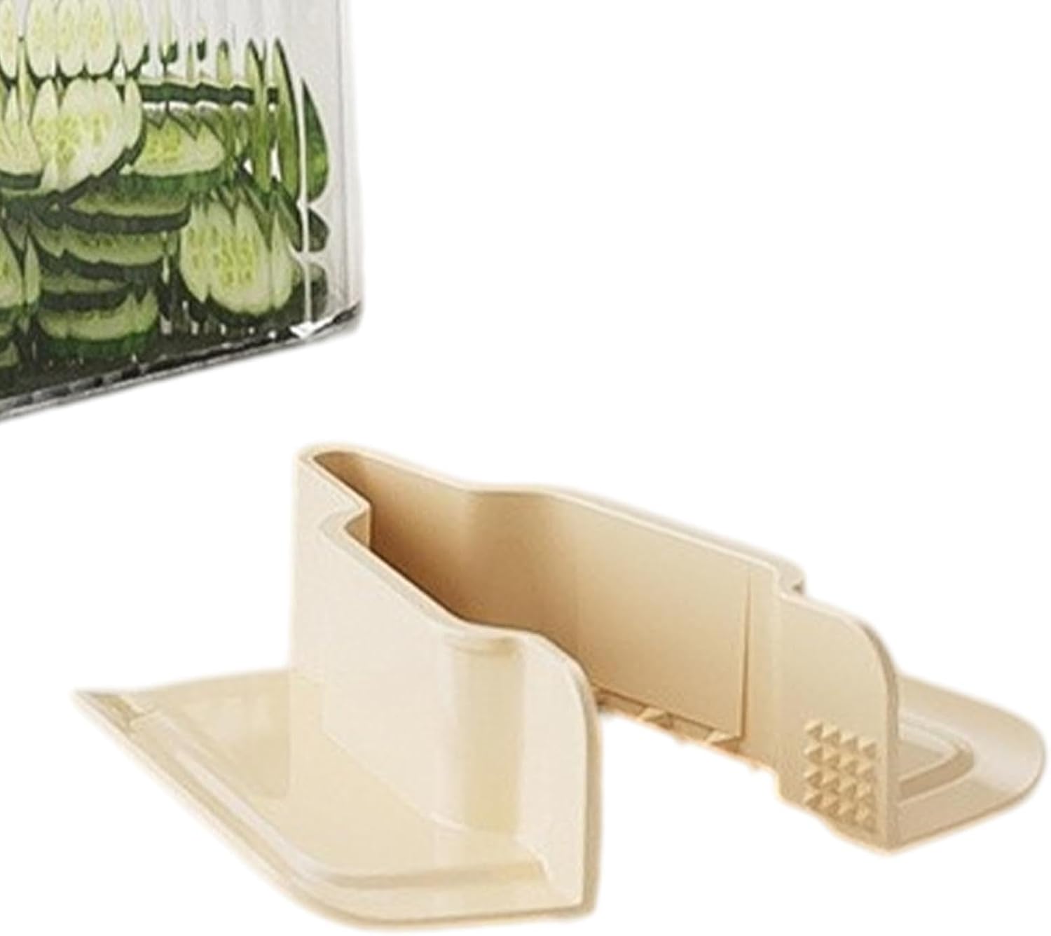 Potato Slicer - Handheld Stainless Steel Chopper, Drain Container Kitchen T