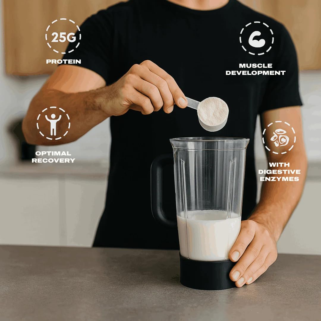 Lab Nutrition Premium, 100% Whey Protein Powder, Build muscl, Gluten Free, 25 g Protein, Delicious Vainilla Flavor, 5.7 Lbs - 74 Servings. — Amazon image 6