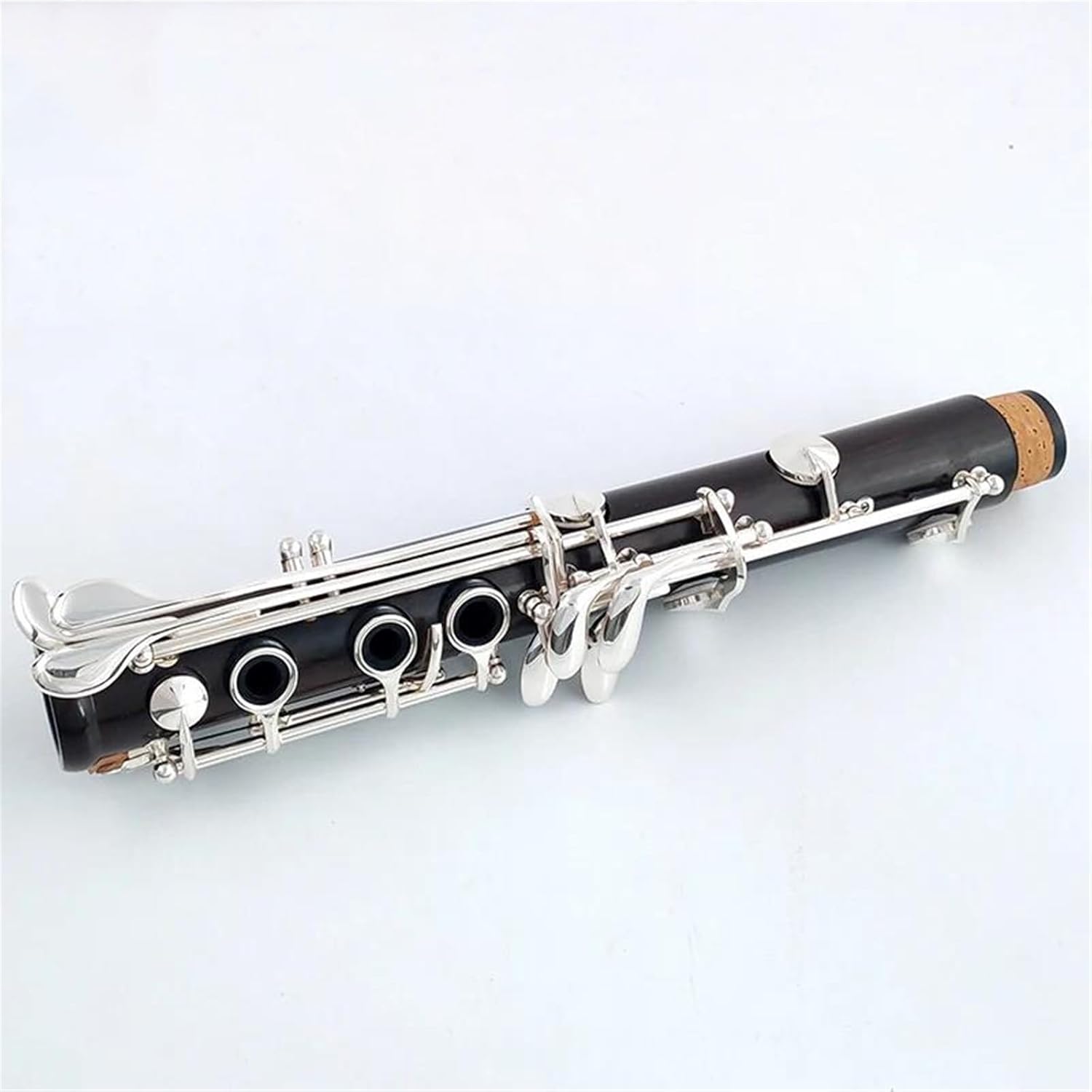 Clarinet Musical Instruments Professional Ebony Clarinet A 17 Key Silver Plated Copper Clarinet