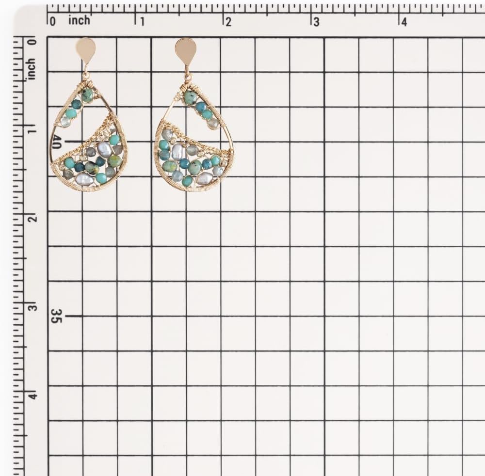 Dangle Bead Earring - Choice of Colors