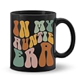 DOTAIN Colorful Groovy Auntie Aunt Mug - Aunt Auntie Mugs Gifts from Niece Nephew, Mothers Day Gifts for Auntie Aunt, Best Auntie Gifts, Best Aunt Mug, in My Auntie Era Coffee Mugs 11 oz Black
