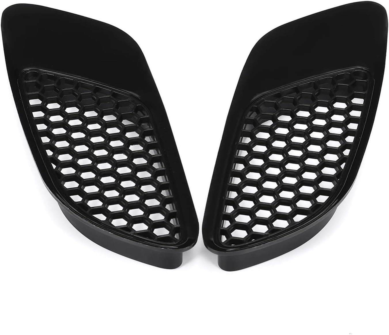 Decoration RM-CAR Air Intake Cover Fit For E90 E91 E92 E93 M3 Engine Hood Vent Louvers Air Scoop Bonnet Vent Hood Cover Light(Glossy Black)