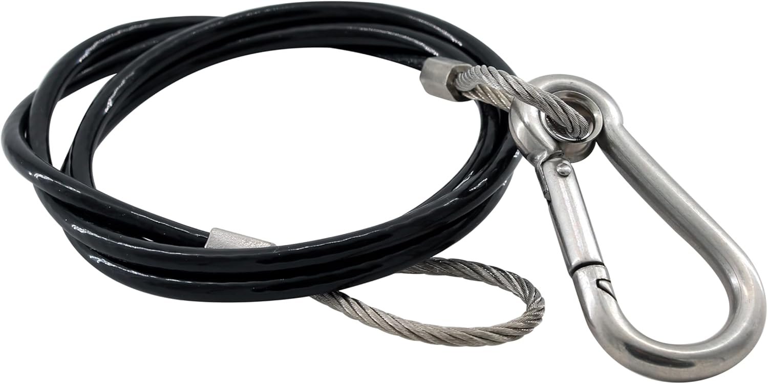 Marinetech Panther 55-0415 Stainless Steel Outboard Safety Cable