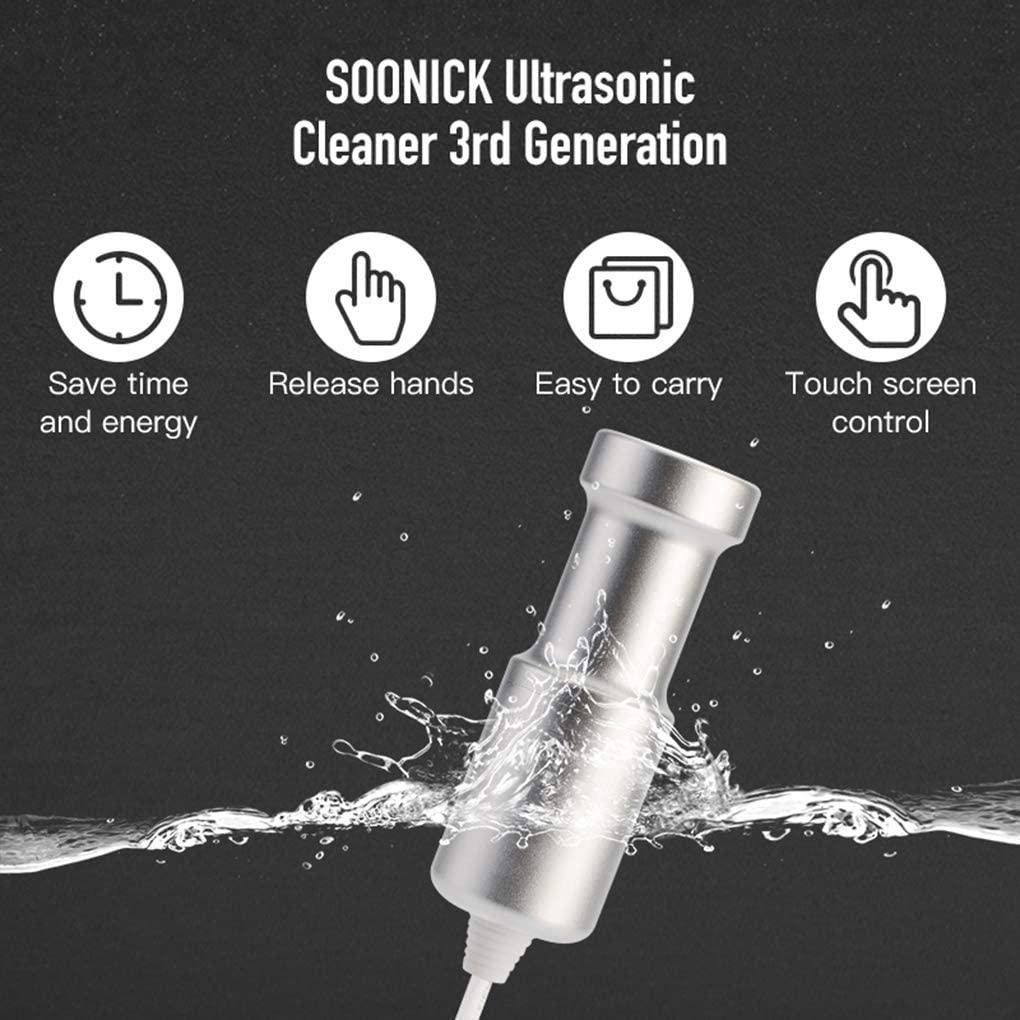 przenośna myjka ultradźwiękowa 6L 70W Ultra sonic czyszczenie ultradźwiękami do owoców bielizna majtki biżuteria podkładka soniczna