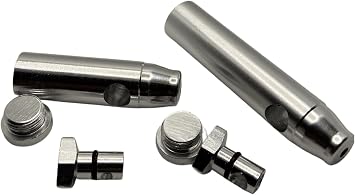 Set X2 spender von 1 und 2 Gramm - Dosierer schnupf. Die dose sniffer snuff bullet diskret und hygienisch