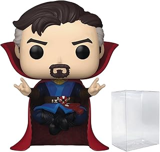 POP Marvel: Doctor Strange Multiverse of Madness - Doctor Strange (Levitating) Specialty Series Funko Vinyl Figure (Bundled with Compatible Box Protector Case), Multicolor, 3.75 inches