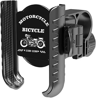 Bike Phone Mount Anti-Slip Universal 360 Rotating Bracket Clamp | Mobile Phone Cradle Bike for Mountain Road Cruiser Cycling Cycling Scooter Motorcycle Commuter Travel Outdoor