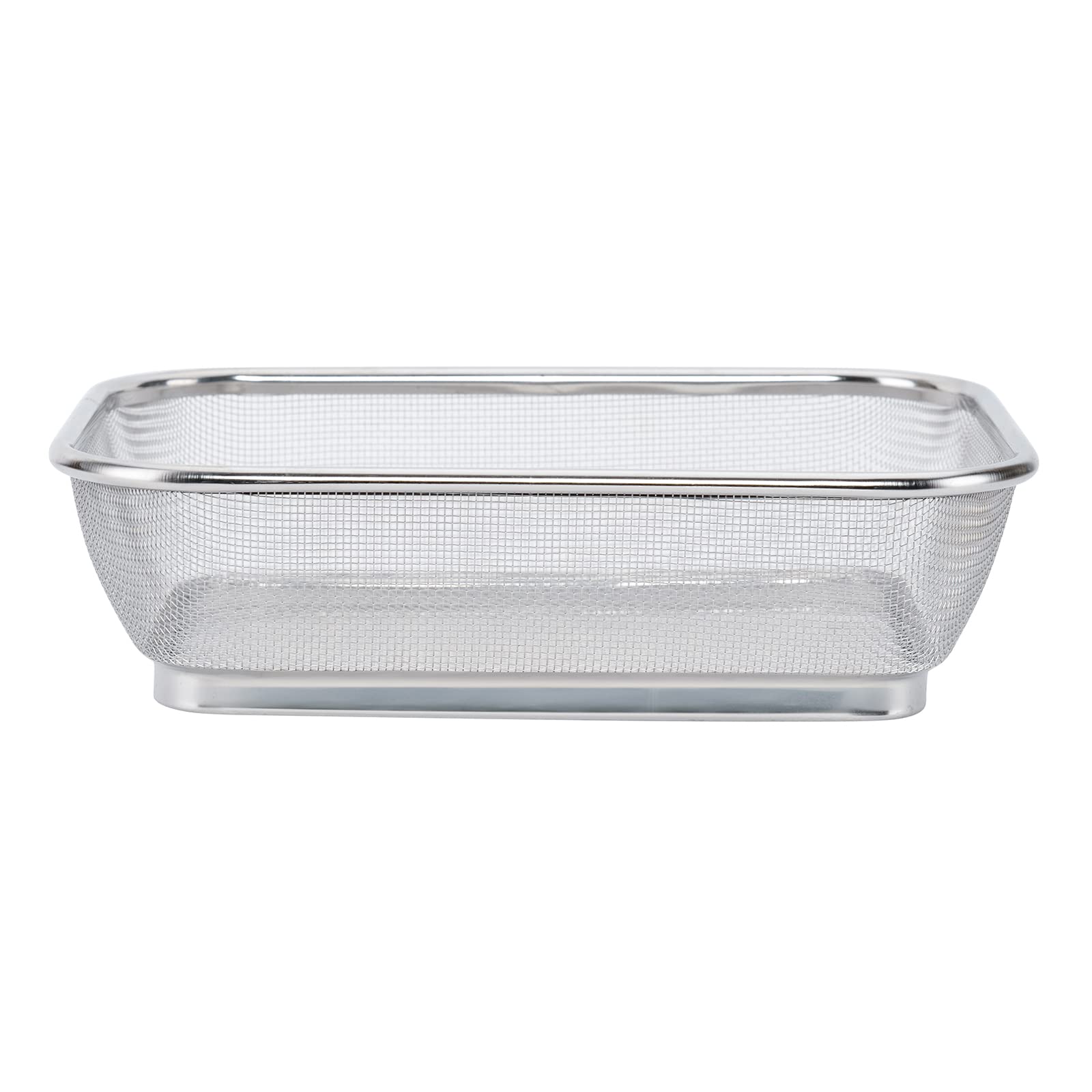 See full amazon price history chart for Freshome Multipurpose Square Stainless Steel Collander for Washing Rice, Fruits, Vegetables and Grains to Filter Easily in The Kitchen Bowl (Size: 20X15) Freshome Multipurpose Square Stainless Steel Collander for Washing Rice, Fruits, Vegetables and Grains to Filter Easily in The Kitchen Bowl (Size: 20X15) (B09QHPH9WN) Amazon Price History, Amazon Price Tracker