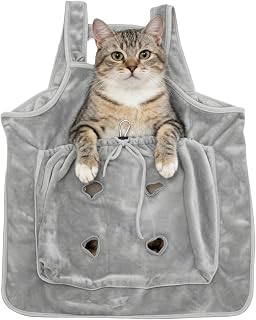 Katzen Schürze Träger - Verstellbarer Schlafsack Und Tragbare Katzen Tragetasche - Tragetuch Halterung Für Kleine Haustiere | Für Zuhause Wohnung Schlafzimmer