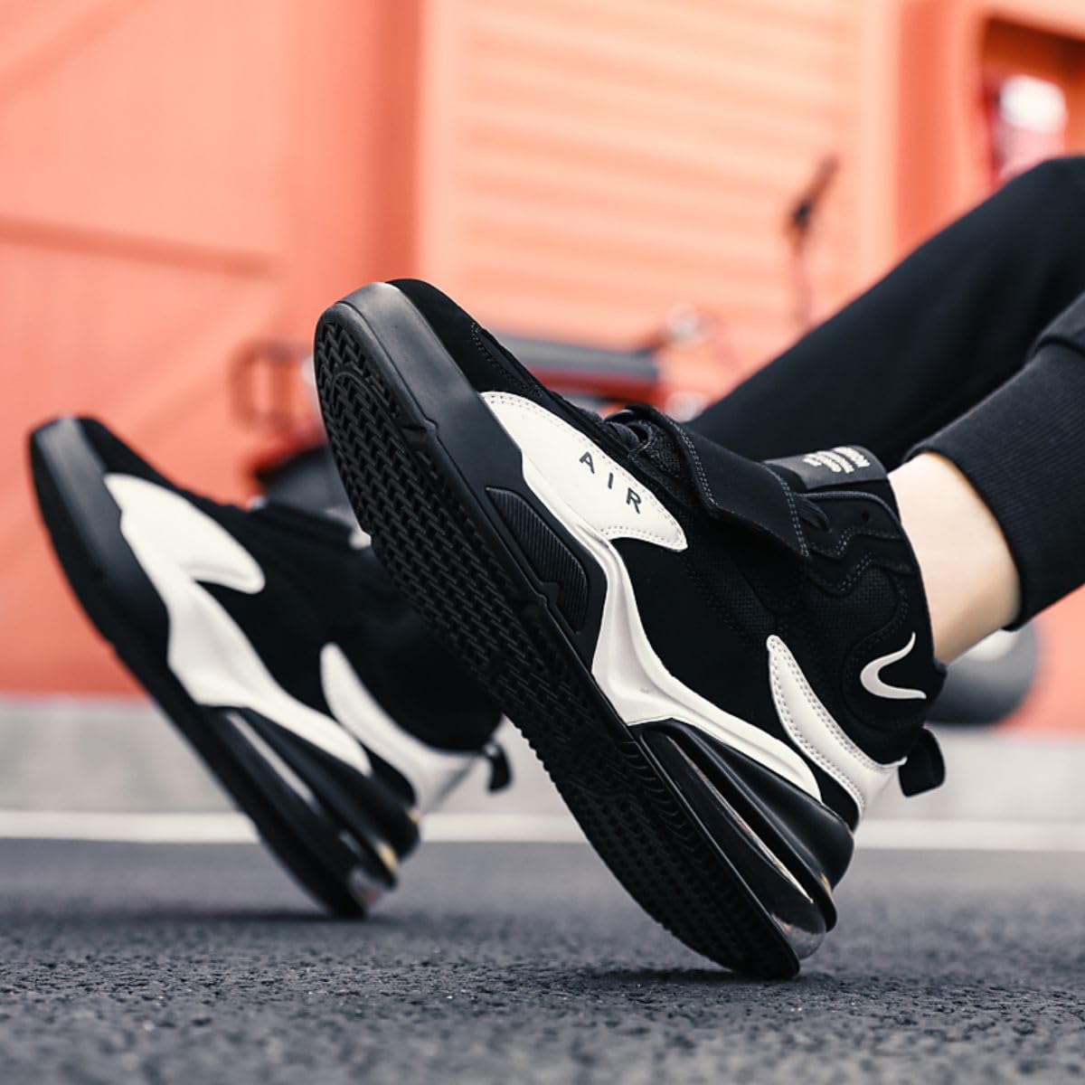 Zapatillas de Baloncesto para Hombre Zapatillas Deportivas para Hombre Zapatillas Deportivas de Moda Zapatillas Deportivas de Tallas Grandes