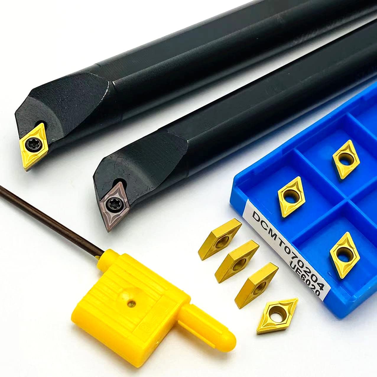 S10K S12M S14N S16Q-SDQCR07 Interner Drehwerkzeughalter for Hartmetalleinsatz DCMT070204 Stiftfräser SDQCR07(S14N-SDQCR07,DCMT070204 UE6020)