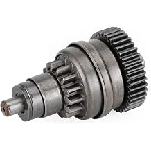 Bruce & Shark Motorcycle Bendix Starter Gear Fit for Vespa ET4 125 1996-1998,Fit for Piaggio Sfera 125 1998