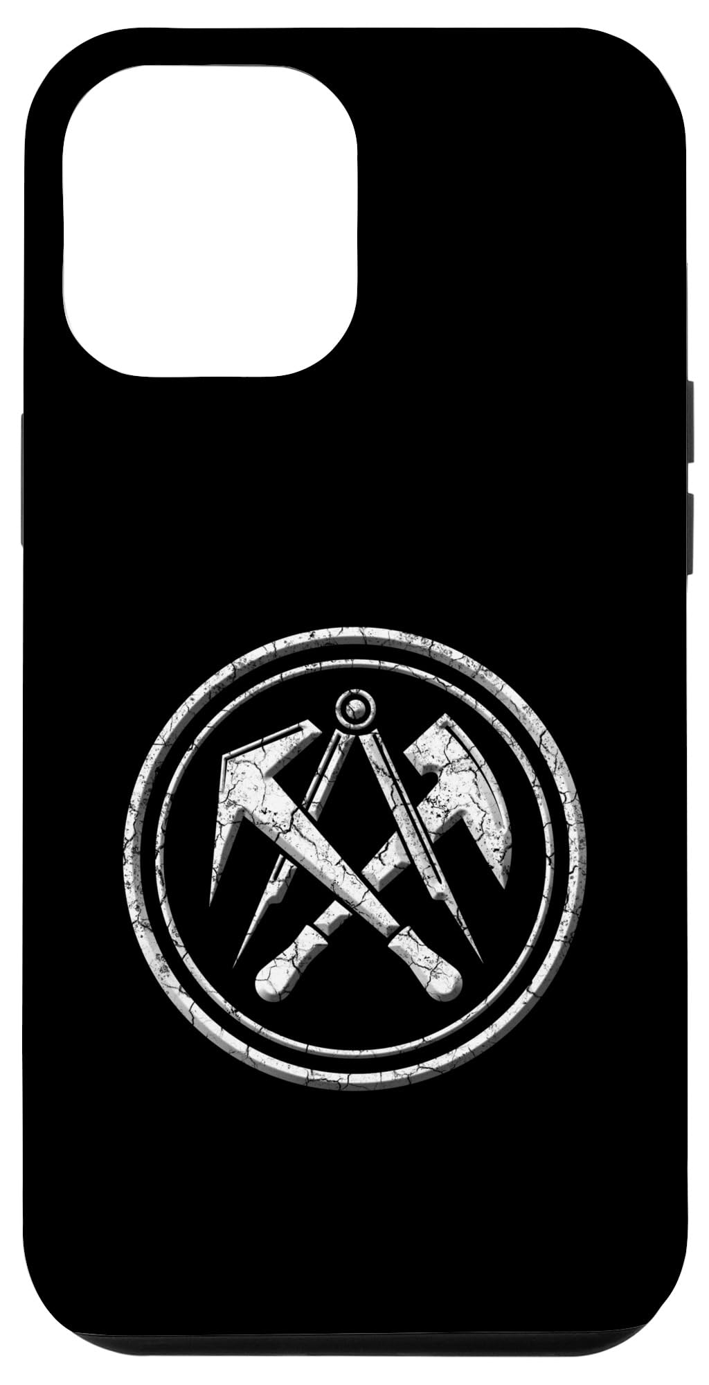 iPhone 13 Pro Max Roofers Traditional Round Guild Crest Case