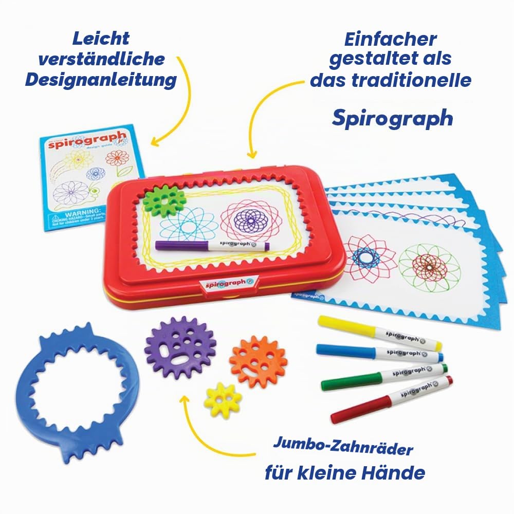 Spirograph Jr., Mehrfarbig, Assorted
