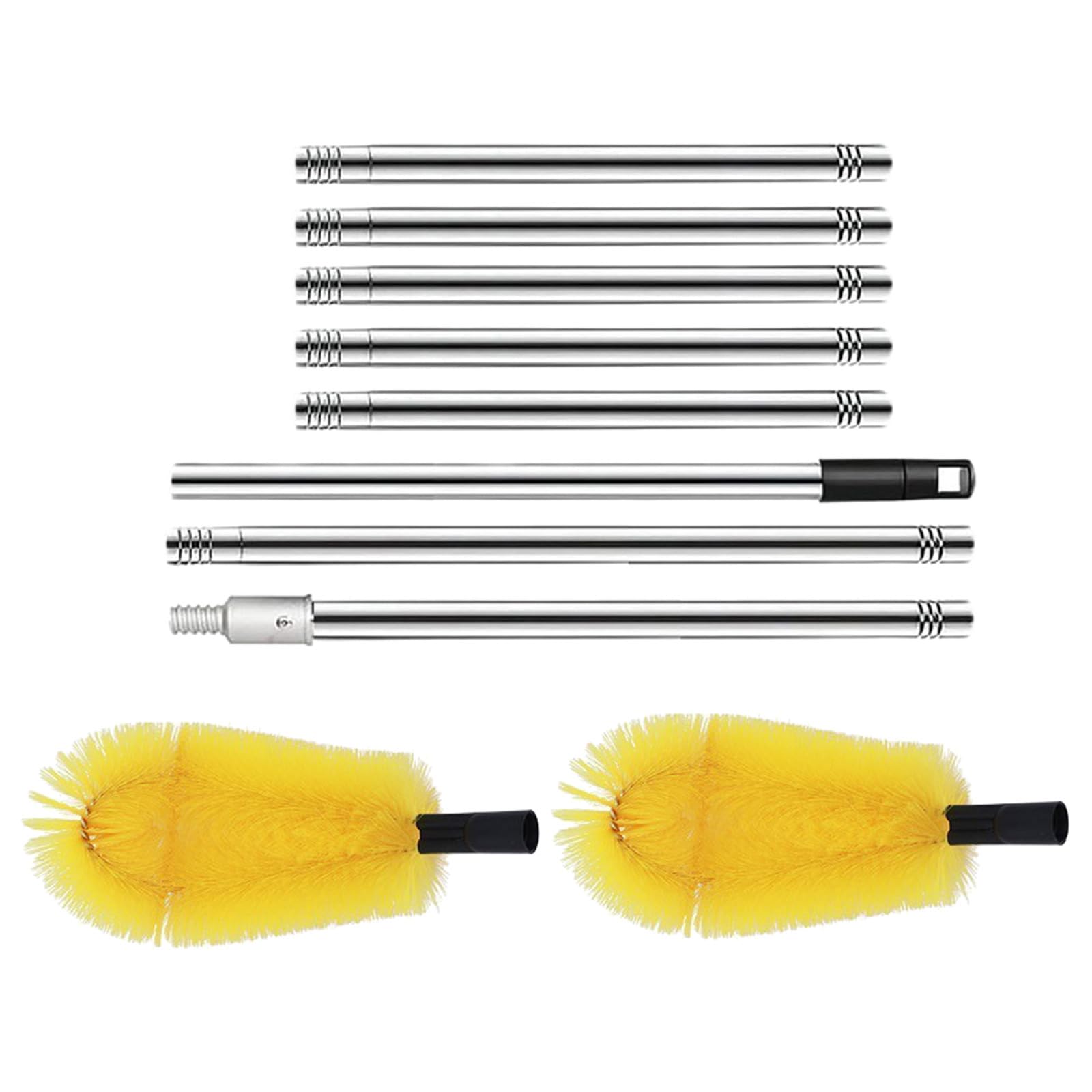 Nettoyage de gouttière outil brosse longue contre les blocages