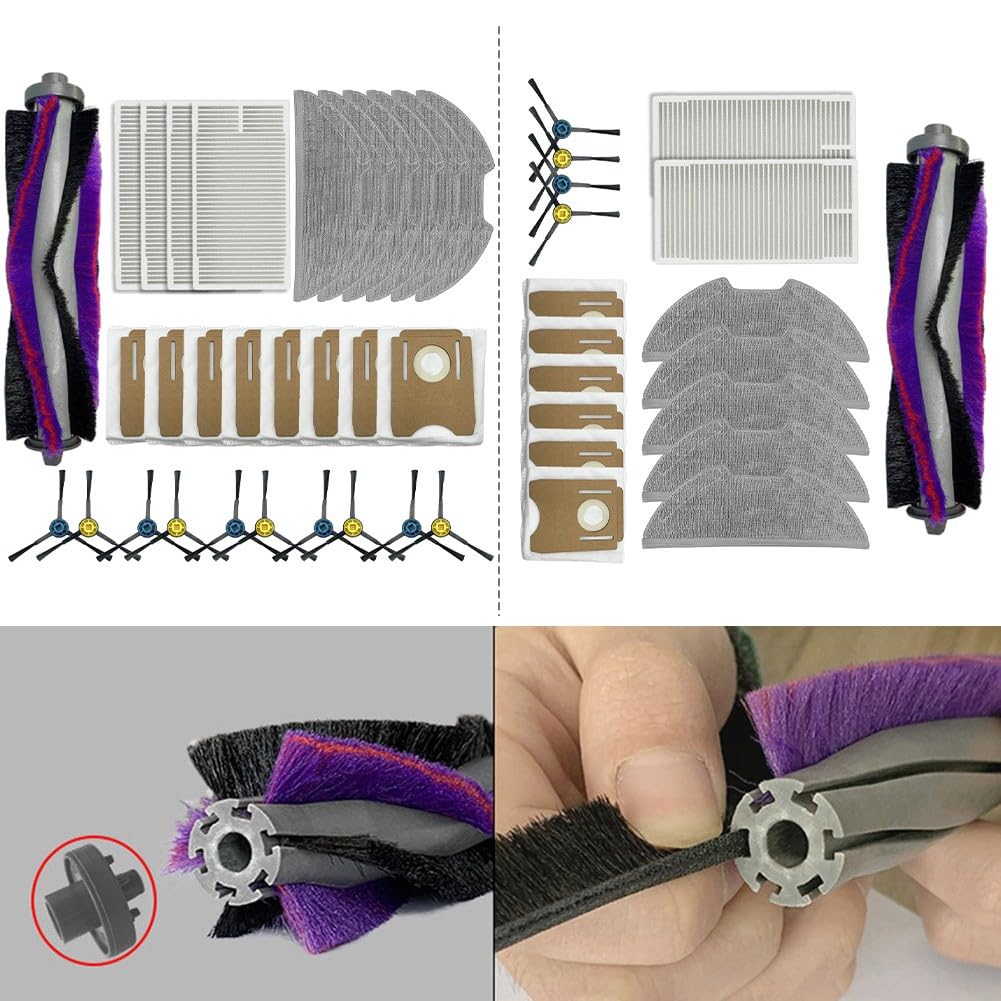 Pièces de rechange pour aspirateur robot, brosse latérale principale