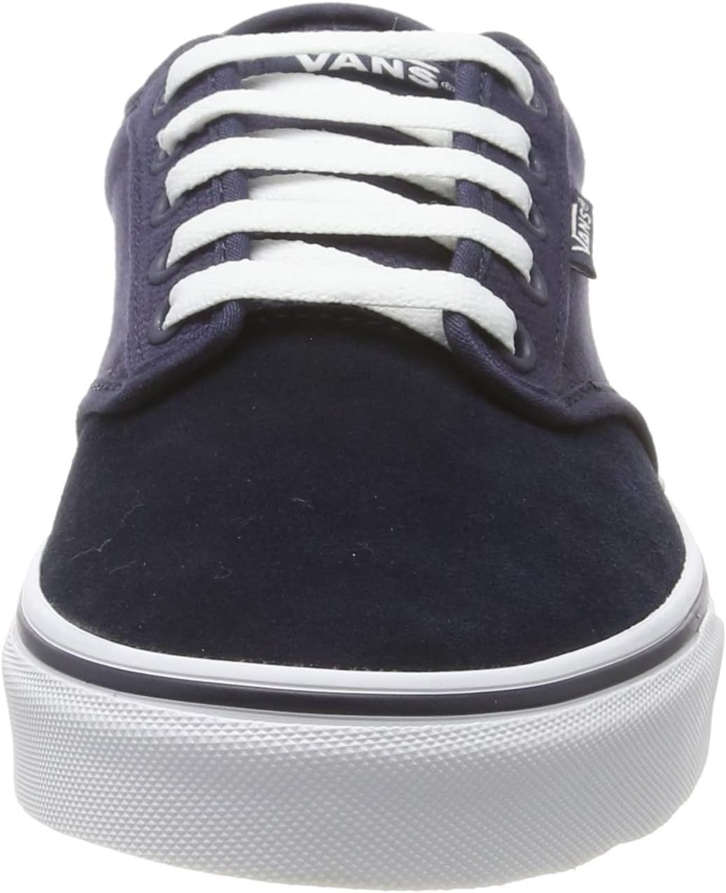 Vans Men's Low-Top Trainers, Blue Textile Suede, 8.5