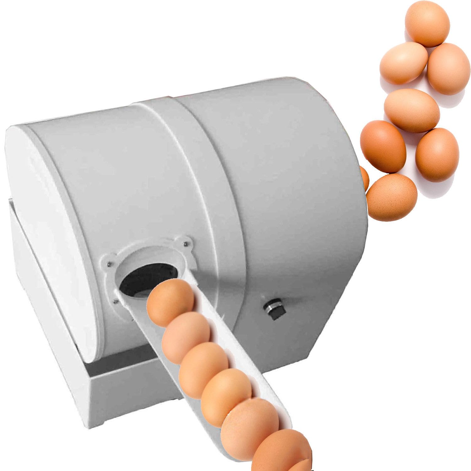 Eierwaschmaschine,Poultry Egg Washing Machine,Automatic Egg Washing Machine,2300 Stück/H Eierreiniger Waschmaschine Hühner Enten-Gänseei,Für Zuchtbetriebe Und Bauernhöfe